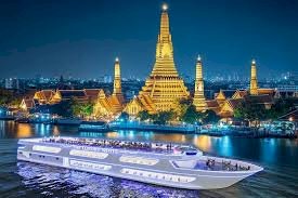 Wat Arun Temple of Dawn Mini Reclining Buddha Wat Mahapruettharam and Golden Buddha with King Power